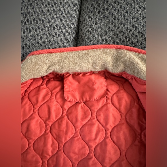 Peter Millar Blakely Quilted Travel Jacket Garnet Red Medium LF22Z12 Retail $235 - Picture 14 of 16